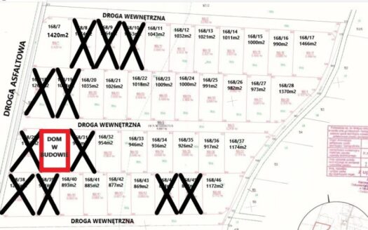 Działka budowlana z MPZP WIŚNIEWO Mława