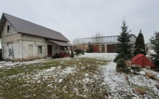 Siedlisko 2,36 ha z domem i zabudowaniami – Mysłów