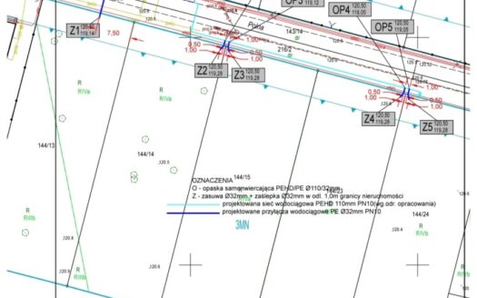 Dobrzykowice Polna działki 1250 m 3 działki