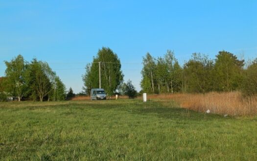Działka budowlana pod Warszawą blisko PKP