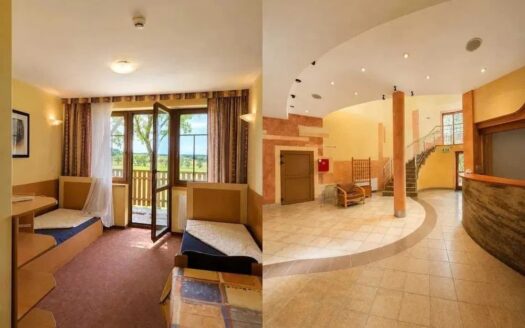 Obiekt hotelowy blisko Jeziora z zabytkową Basztą