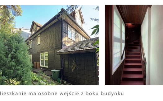 Dwupoziomowe mieszkanie w Górnym Sopocie